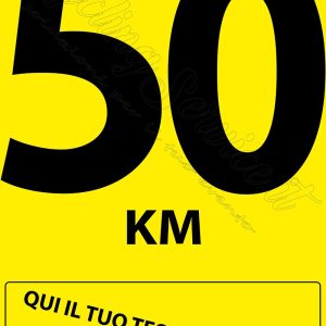 cartello 50 km , 50 km, cyclinservice.it